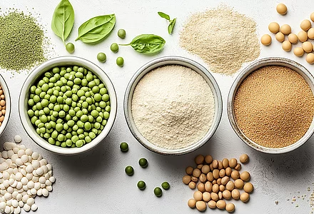 Plant proteins in focus – applications, properties and suitable solutions from our portfolio 