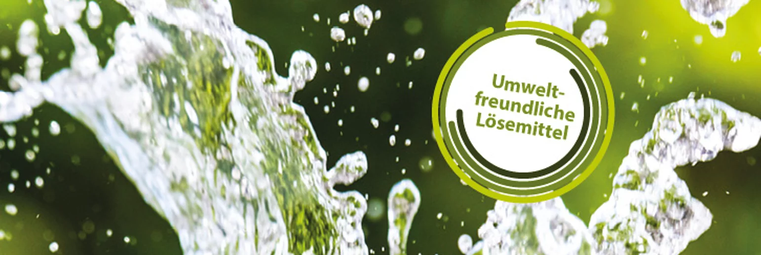 Environmentally friendly solvents are becoming more important 