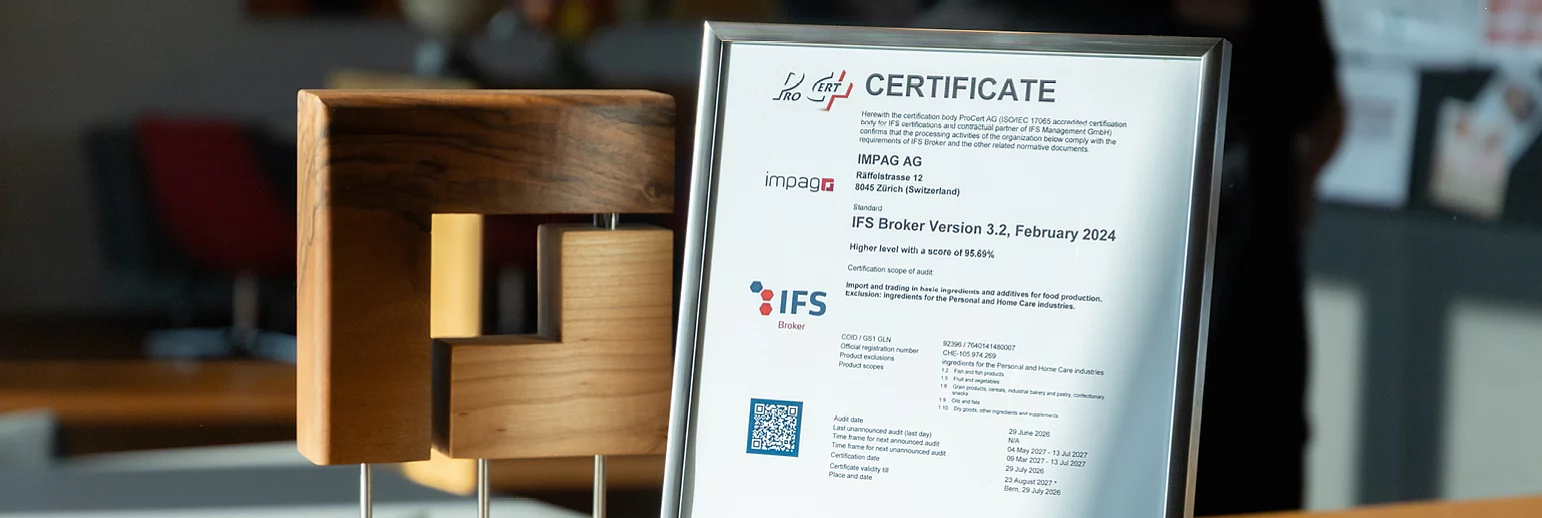 IFS Broker certificate 