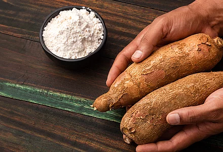 Tapioca starches in food production 