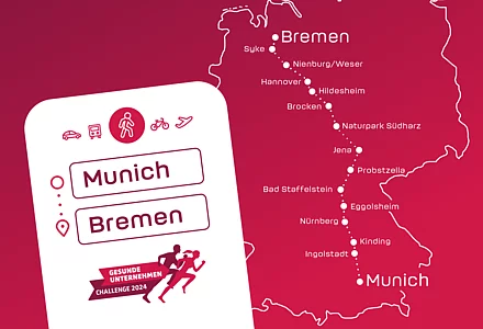 IMPAG Deutschland nimmt an der „Gesunde Unternehmen Challenge" teil 